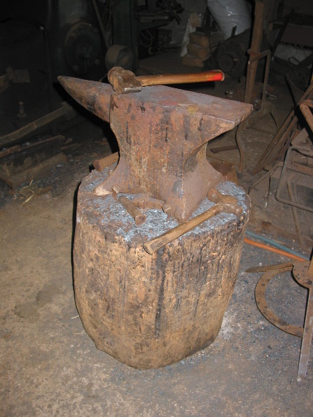 Outline of equipment and processes, as found at our workshop