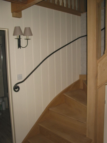 Mill cottage handrails