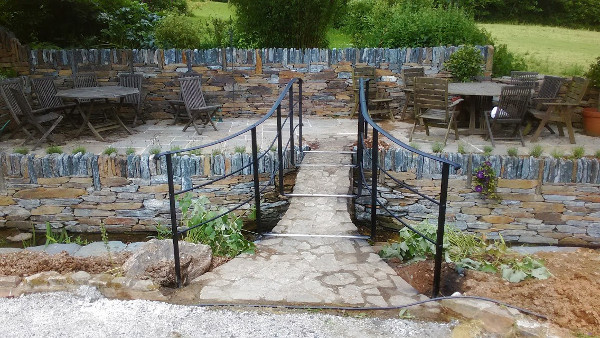 Ugborough bridge rails